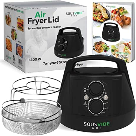 Sousvide Art 7-in-1 Air Fryer Lid for Instant Pot, 7 Presets - Instant Pot  Pressure Cooker Attachment - Cooking Pots - Airfyer Accessories Combo Inclu  for Sale in Katy, TX - OfferUp