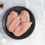 Multiple Chicken Breasts along with 4 different ingredients