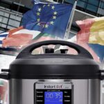 Instant Pot with European Flags behind
