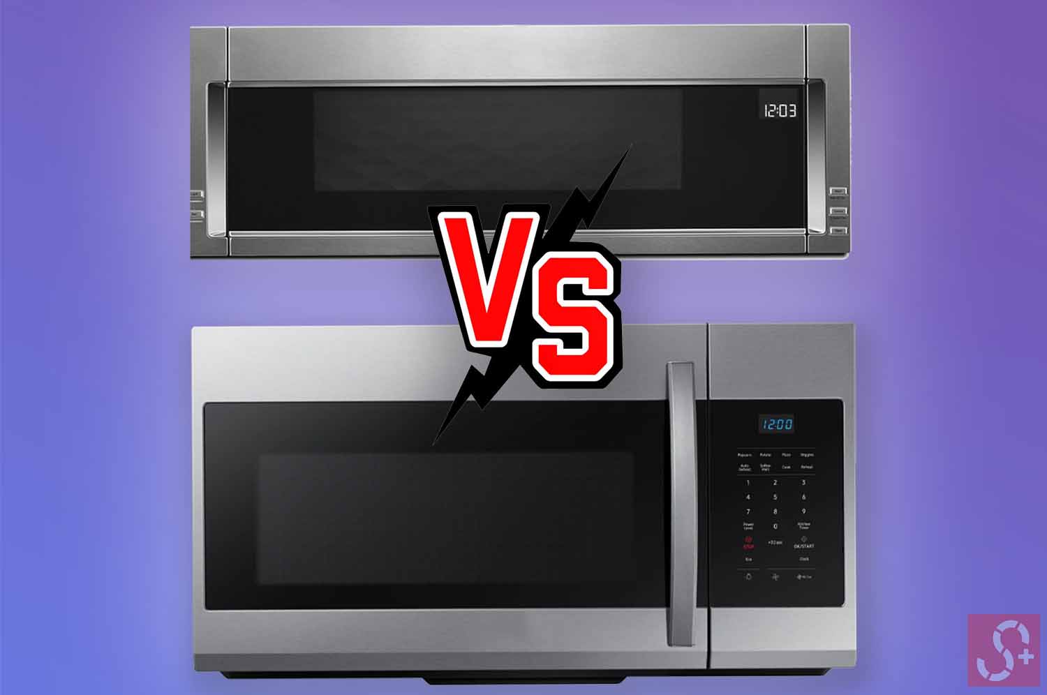 Low Profile Over The Range Microwave Comparison with Full Sized Over The Range Microwave